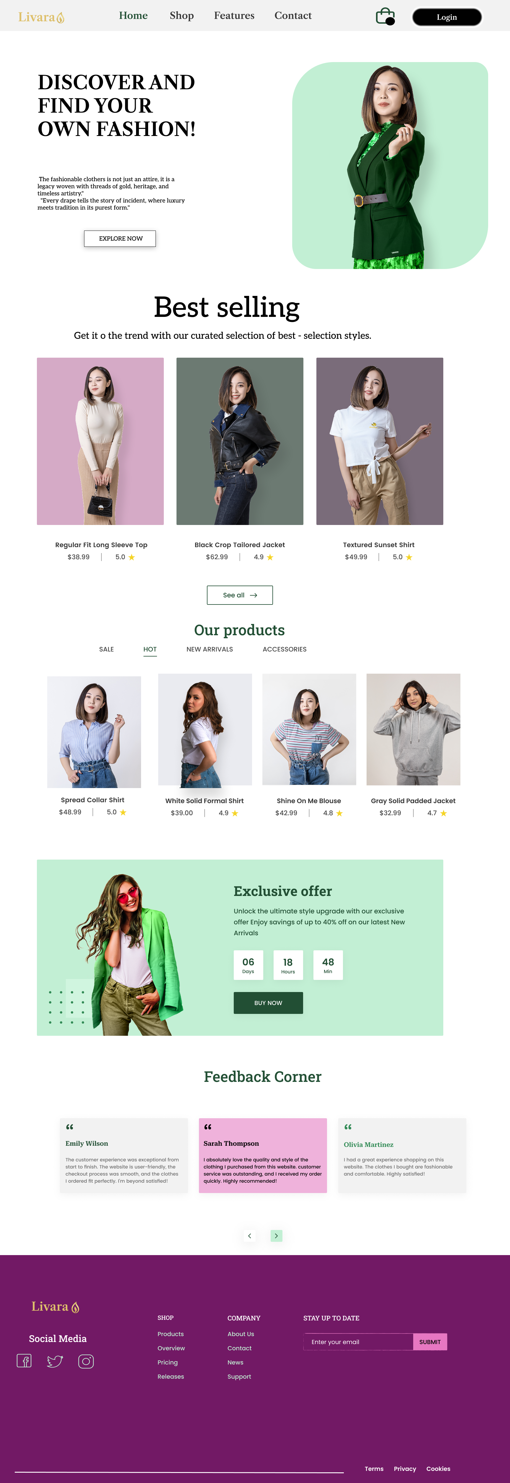 LIVARA — FASHION E-COMMERCE